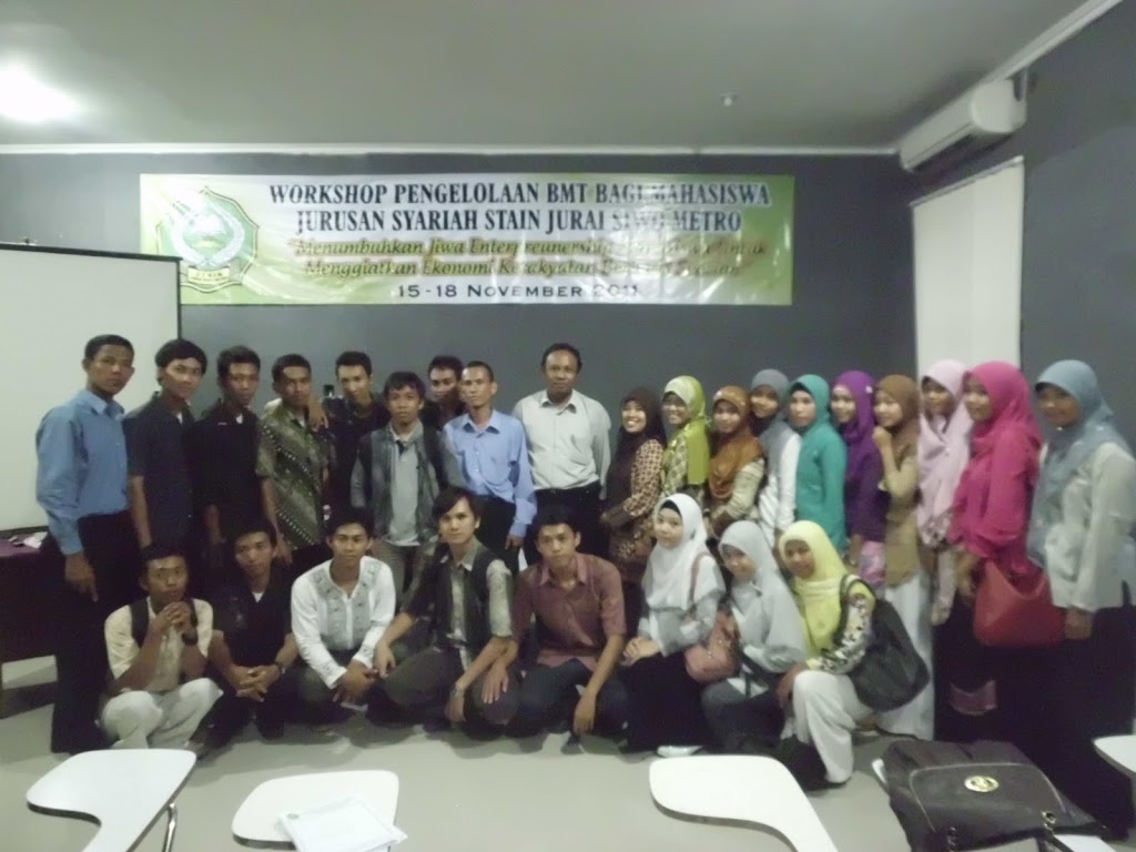 Workshop BMT jurusan Syariah STAIN