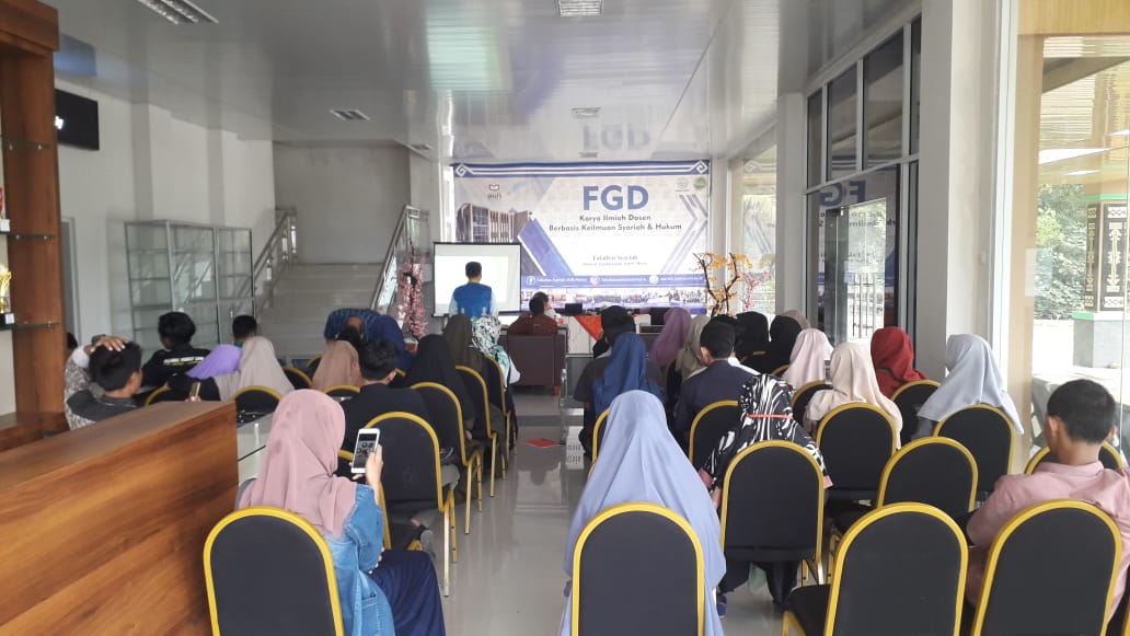 FGD Fakultas Syariah Bahas Hukum Urf di Indonesia