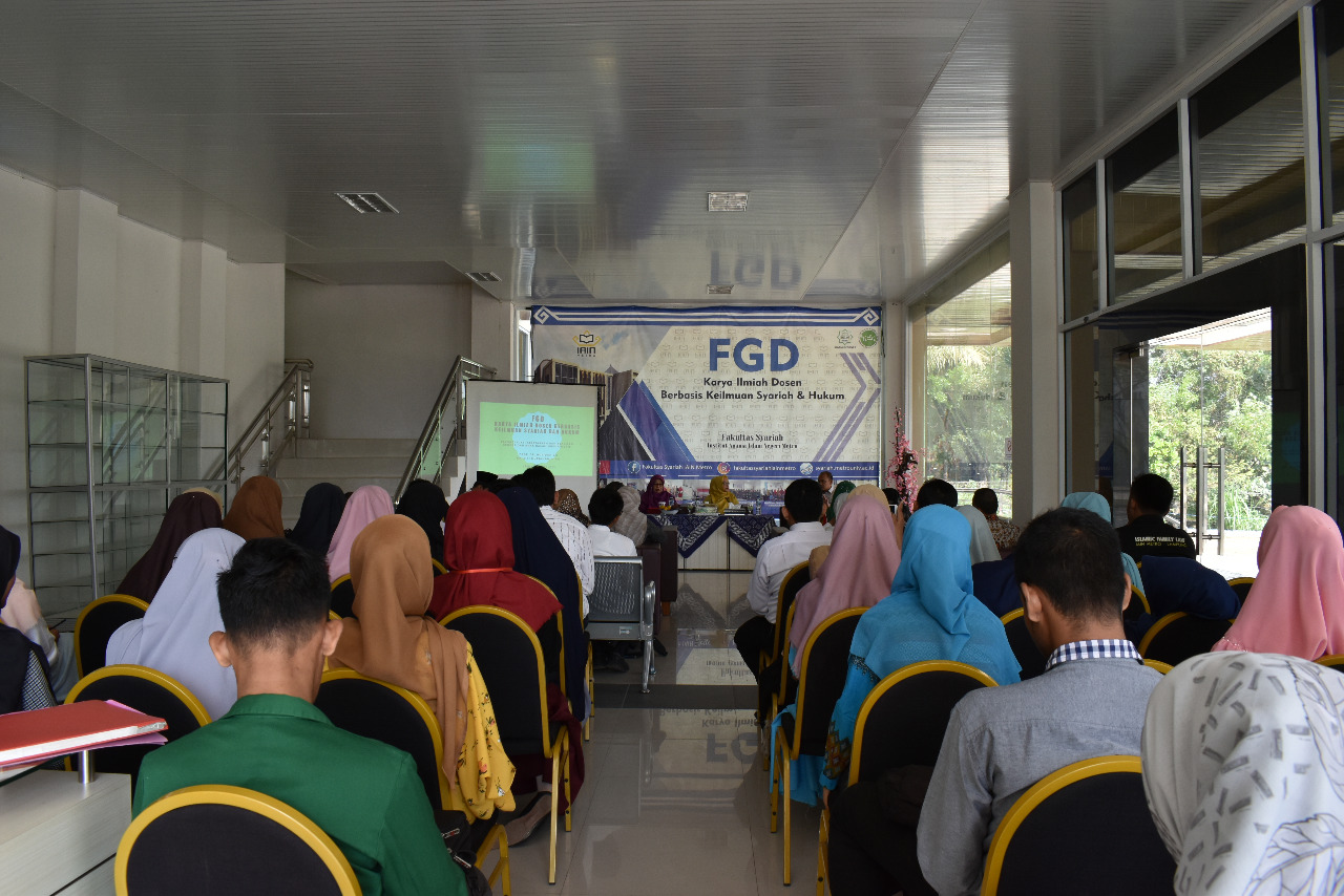 FGD Fakultas Syariah Berkolaborasi dengan UIN Maliki Malang
