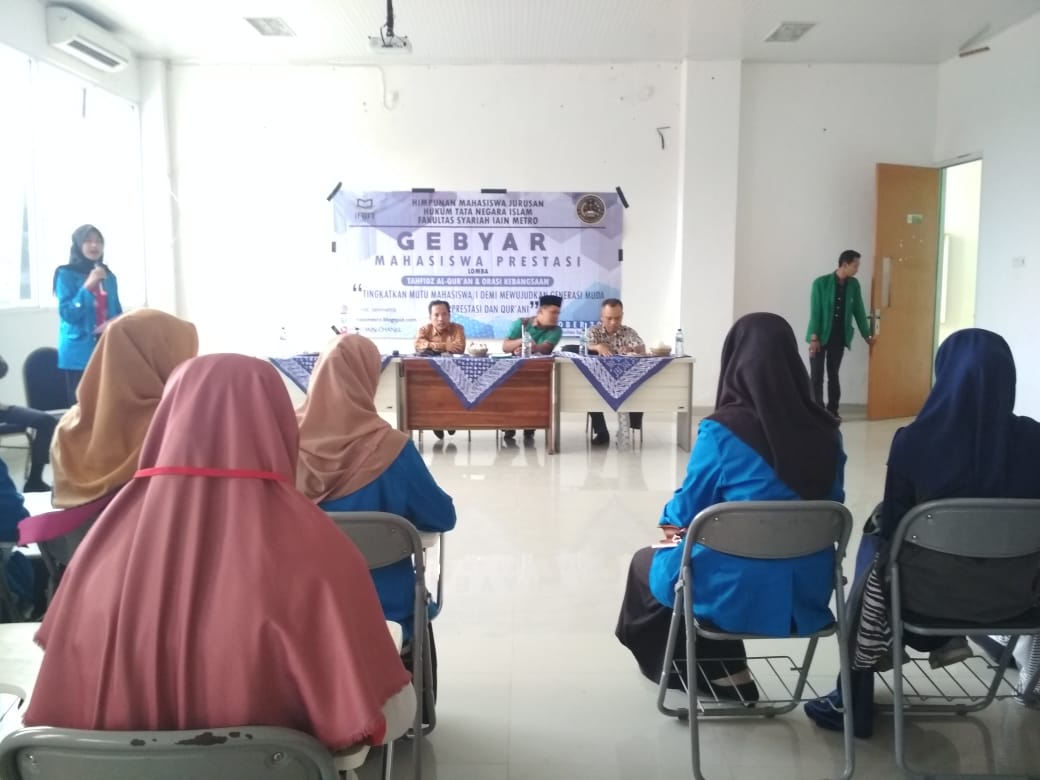 Lomba Tahfiz Quran dan Orasi Kebangsaan Mahasiswa Syariah