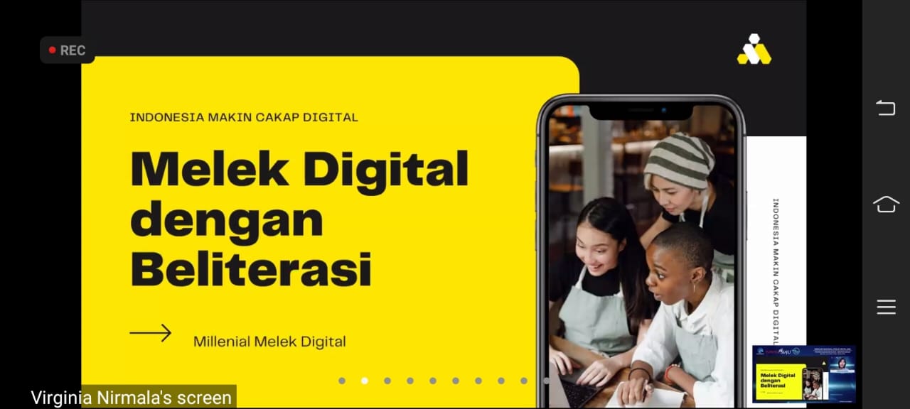 Dorong Masyarakat Melek Digital Kemenkominfo Gelar Webinar Nasional Literasi Digital Kronika 