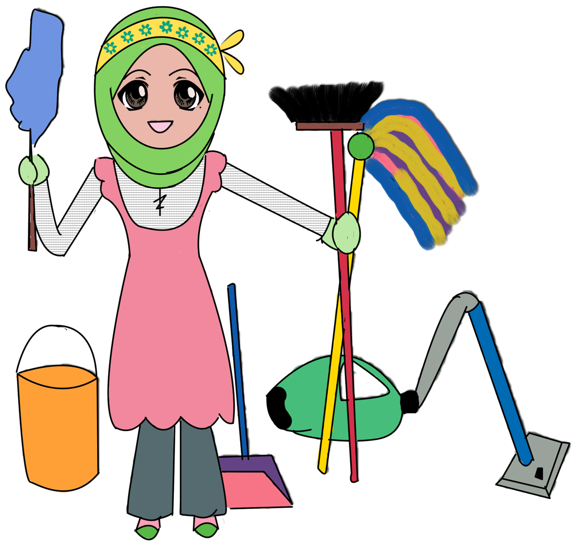 STAIN Ciptakan Etos Kerja Cleaning Service