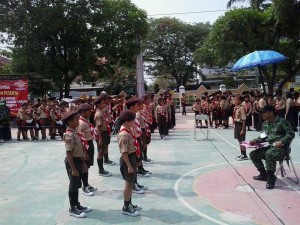 karya galang pramuka stain metro