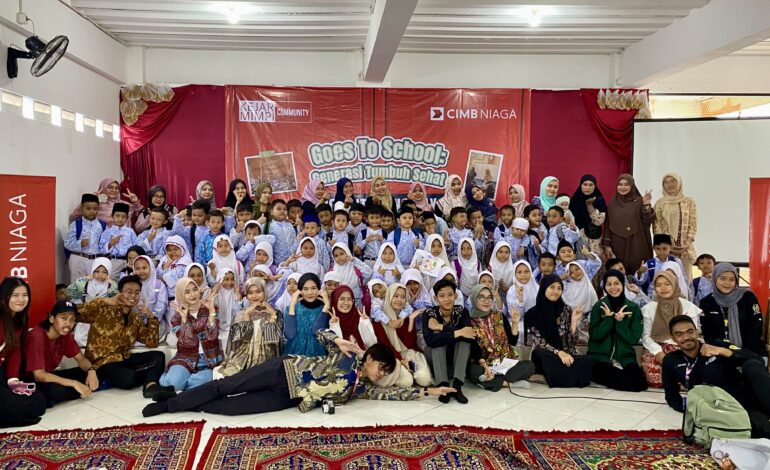 CIMB Niaga Gelar Kejar Mimpi Goes To School Serentak di 35 Sekolah di Indonesia